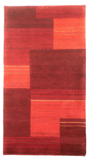 Nepal tapijt - 163 x 91 cm - rood