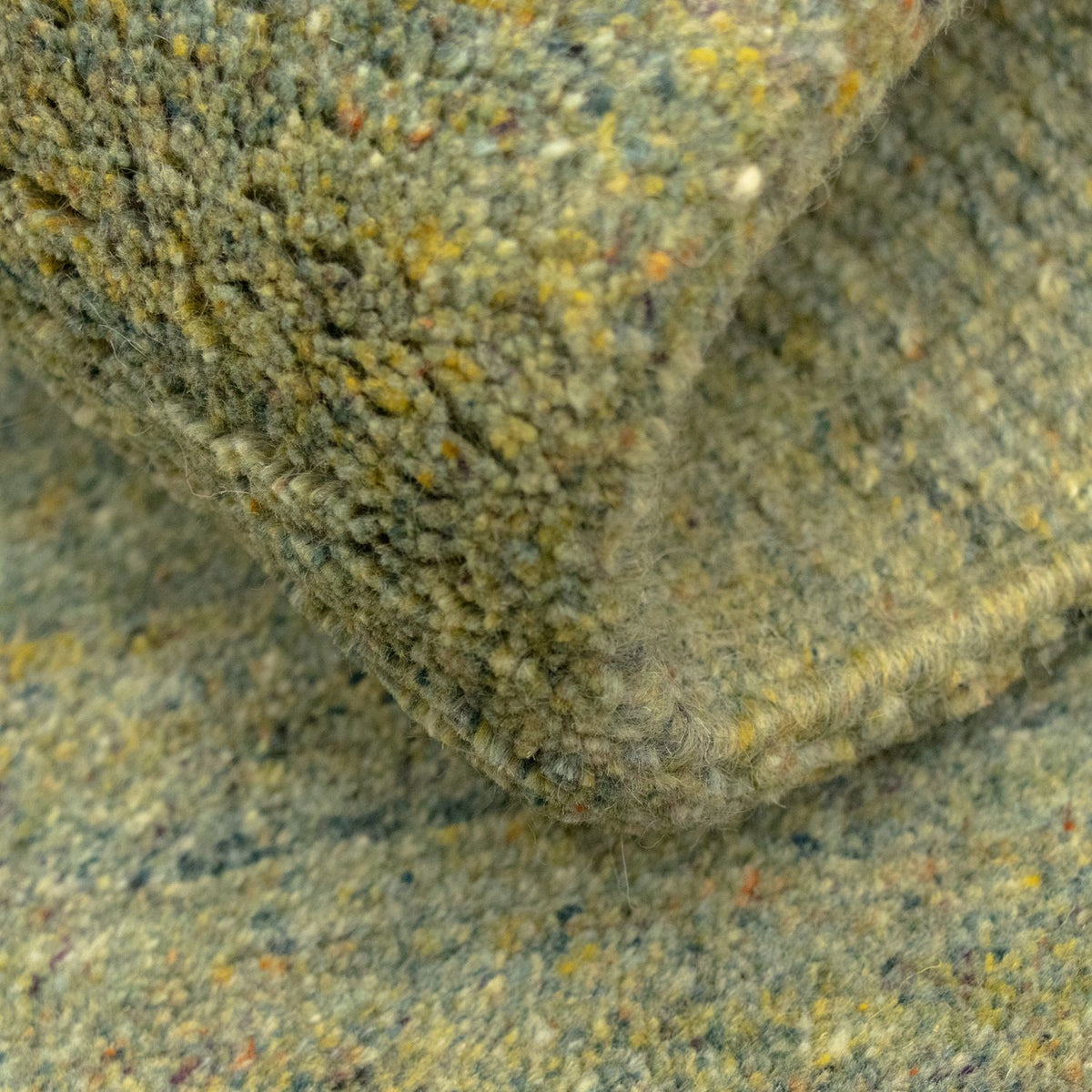 Nepal tapijt - 139 x 74 cm - groen