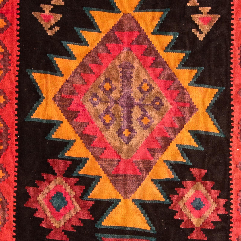 Loper Kelim tapijt - Oud - 305 x 80 cm - veelkleurig