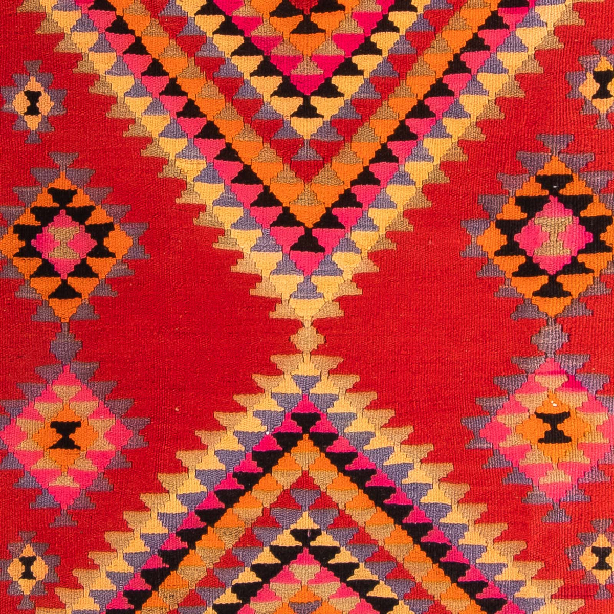 Loper Kelim tapijt - Oud - 400 x 155 cm - veelkleurig