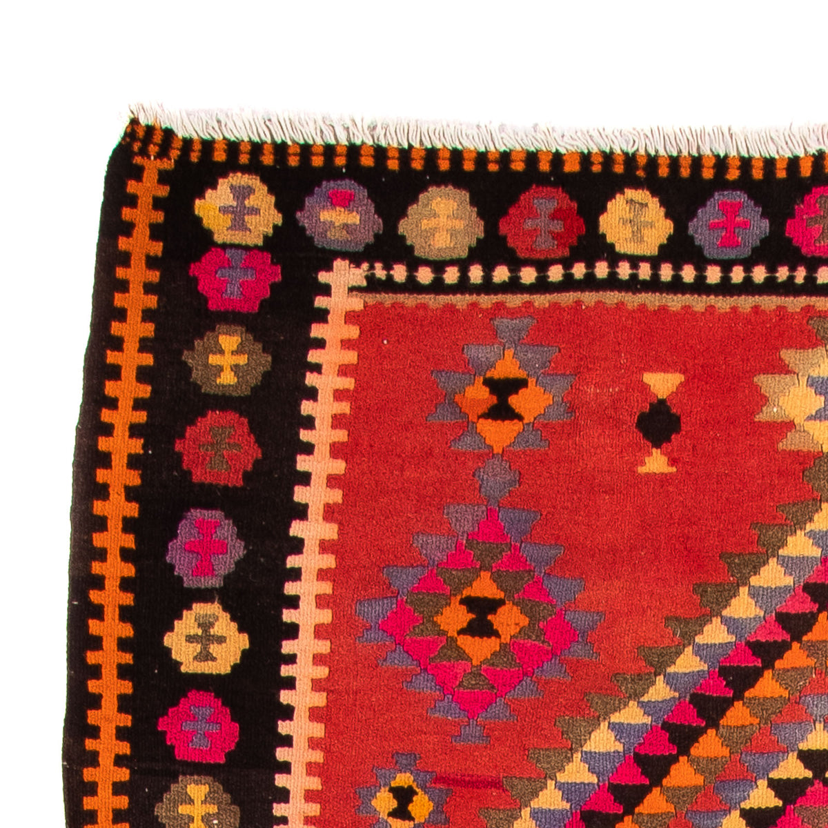 Antiek kilim Tapijt 155x400cm