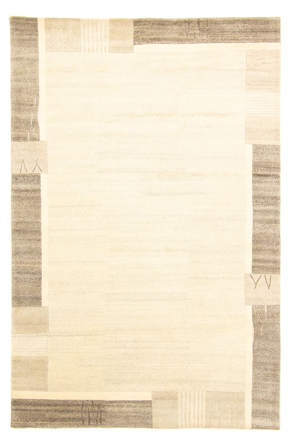 Nepal tapijt - 300 x 200 cm - grijs