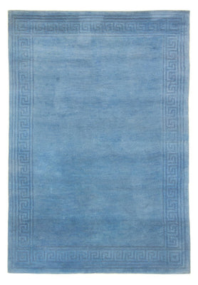 Nepal tapijt - 200 x 141 cm - blauw