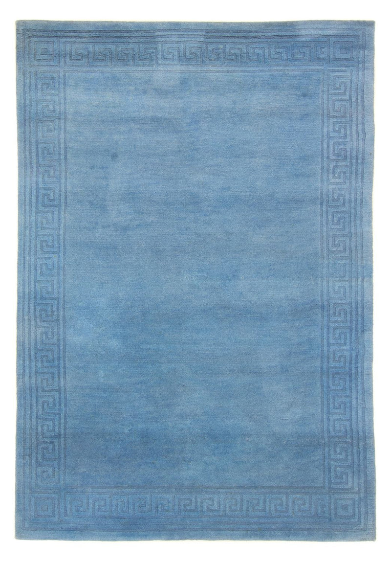 Nepal tapijt - 200 x 141 cm - blauw