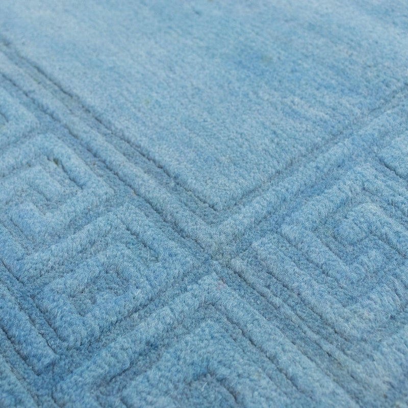 Nepal tapijt - 200 x 141 cm - blauw