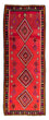 Loper Kelim tapijt - Oud - 390 x 155 cm - veelkleurig