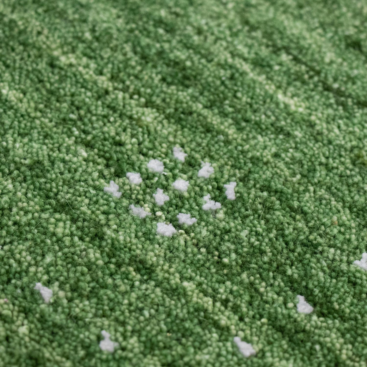 Gabbeh Tapijt - Zacht - 88 x 62 cm - groen