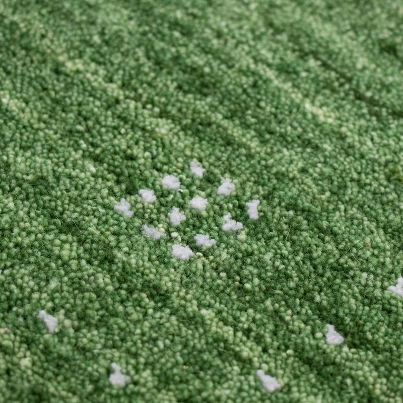 Gabbeh Tapijt - Zacht - 88 x 62 cm - groen