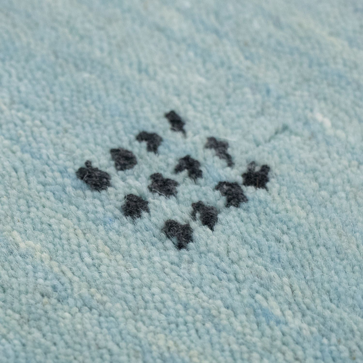 Gabbeh Tapijt - Zacht - 95 x 65 cm - turkoois