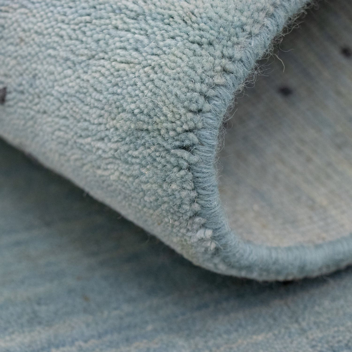 Gabbeh Tapijt - Zacht - 95 x 65 cm - turkoois