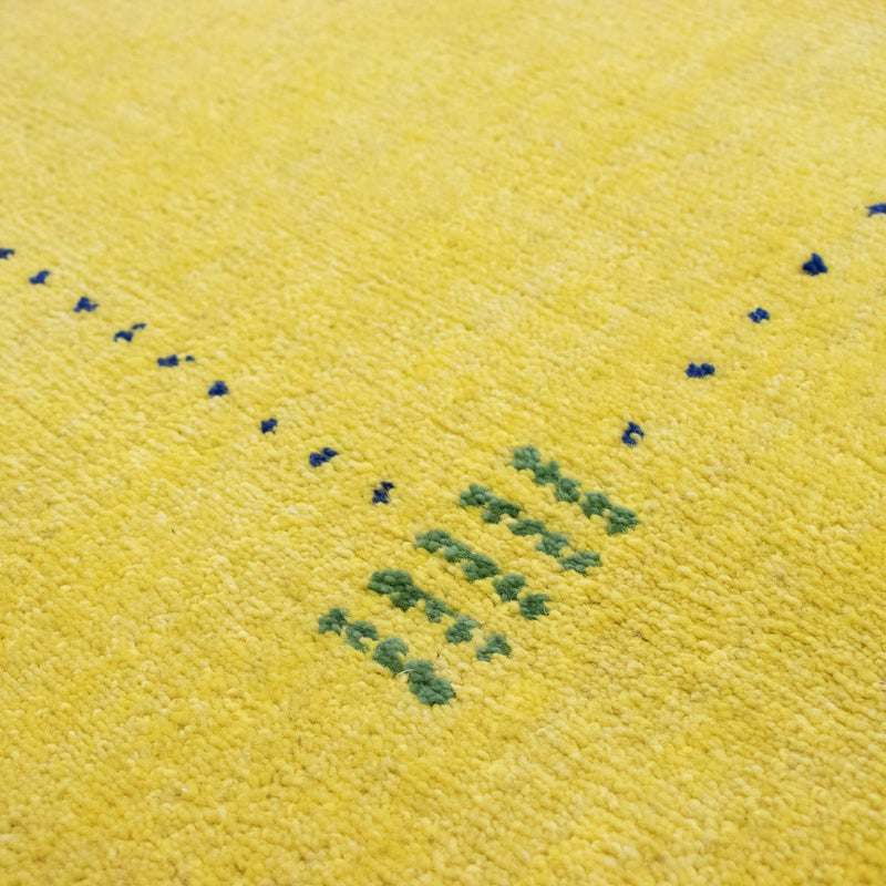 Gabbeh Tapijt - Zacht - 228 x 163 cm - geel