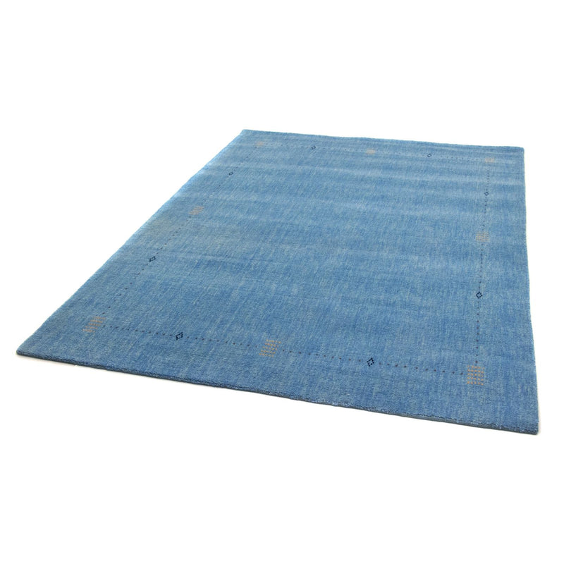 Gabbeh Tapijt - Zacht - 163 x 122 cm - blauw