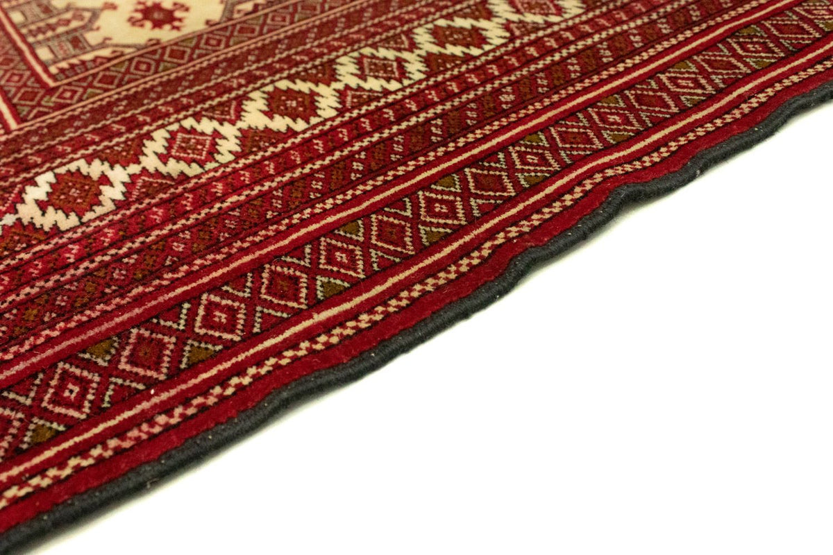 Turkaman tapijt - 185 x 135 cm - rood