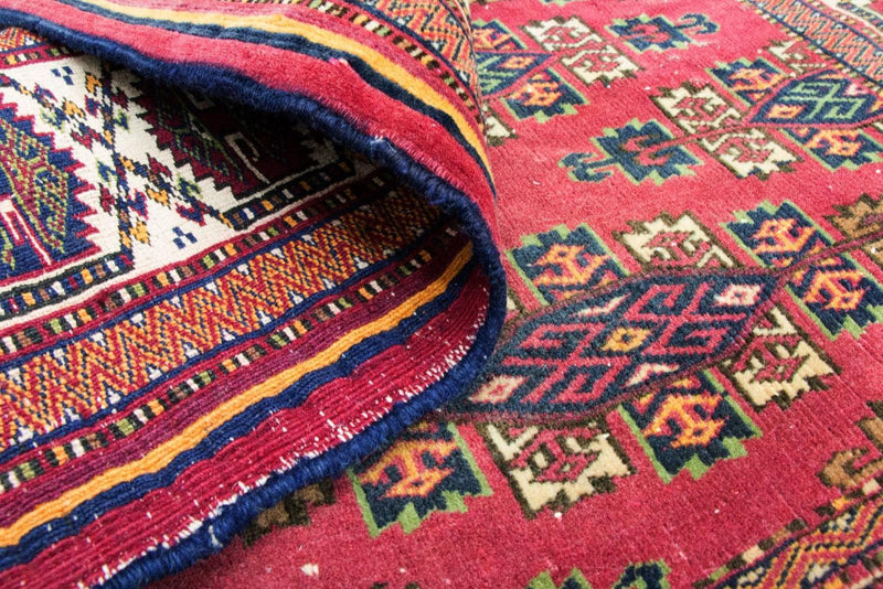 Afghaans tapijt - Bukhara - 106 x 94 cm - rood