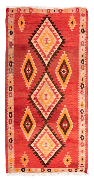 Antiek kilim Tapijt 142x283cm