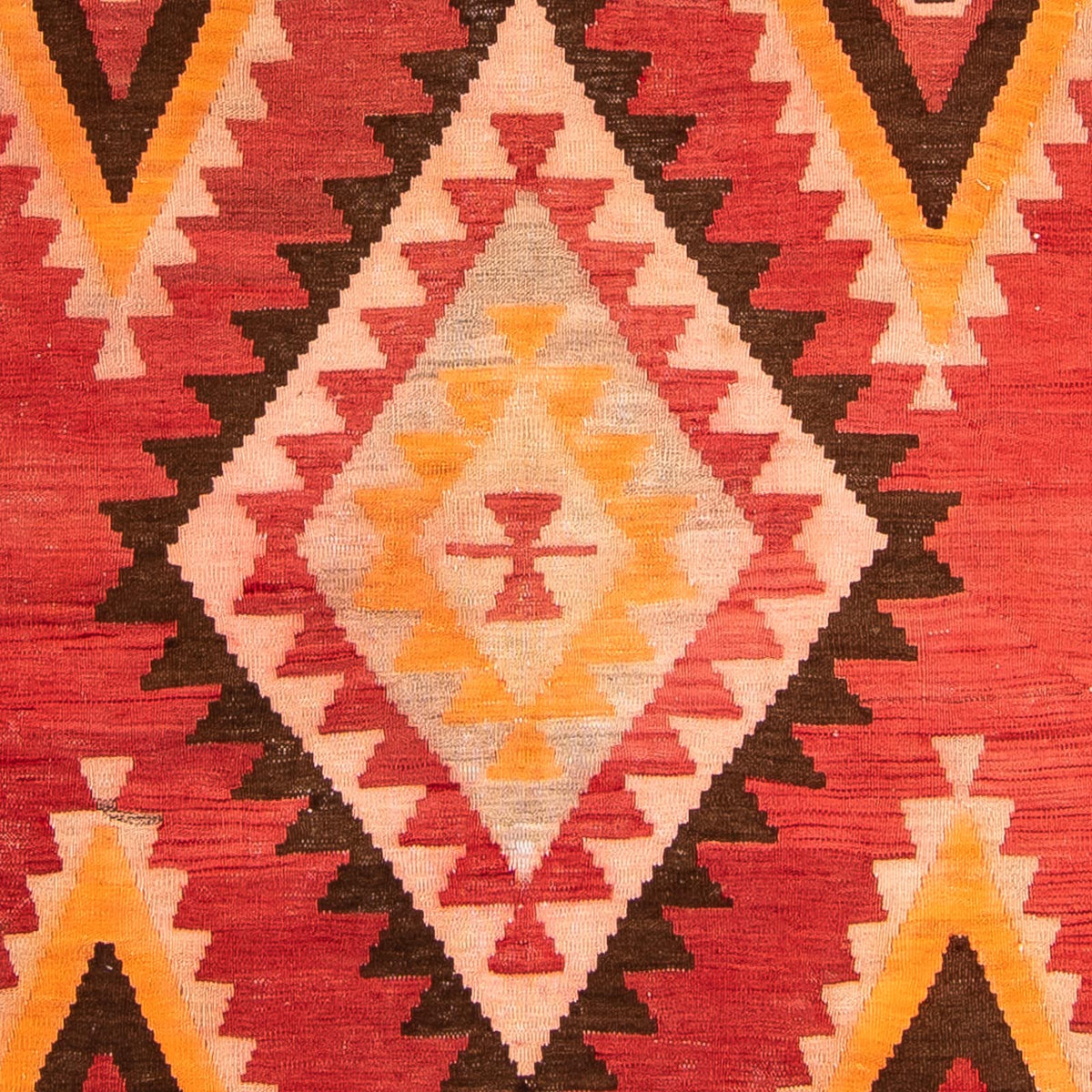 Kelim tapijt - Oud - 283 x 142 cm - veelkleurig