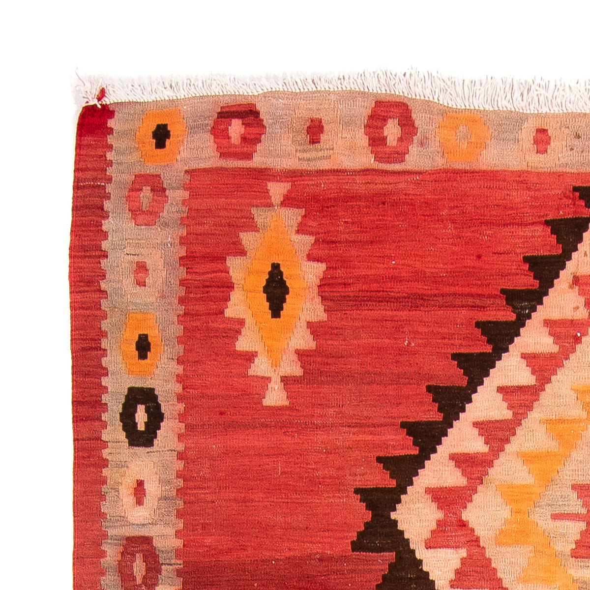 Kelim tapijt - Oud - 283 x 142 cm - veelkleurig