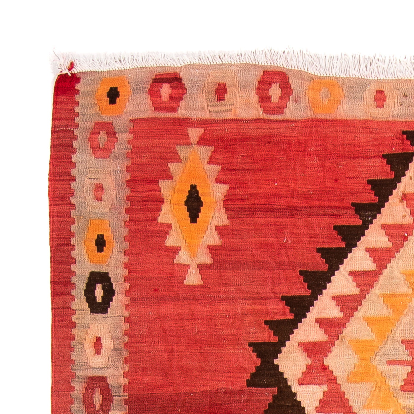 Antieke kilim Tapijt 283x142cm