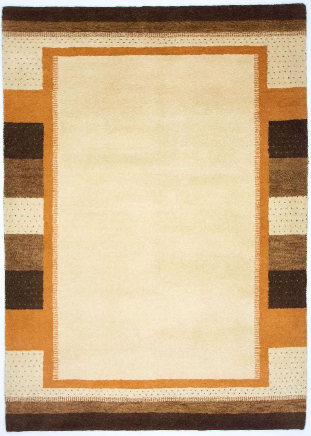 Gabbeh tapijt - Indus - 243 x 171 cm - beige
