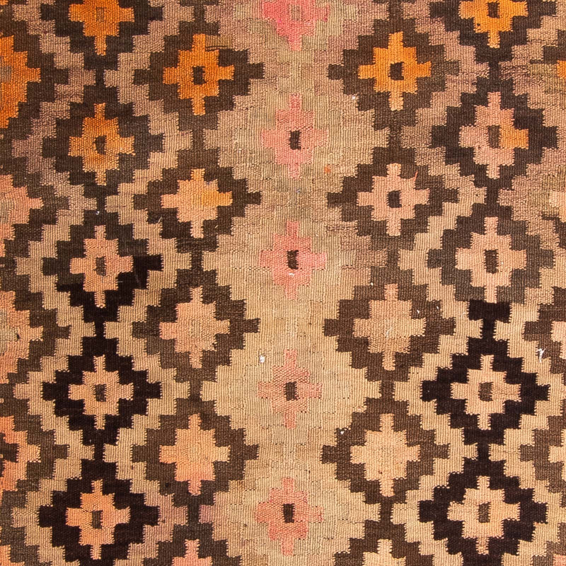 Loper Kelim tapijt - Oud - 350 x 120 cm - veelkleurig