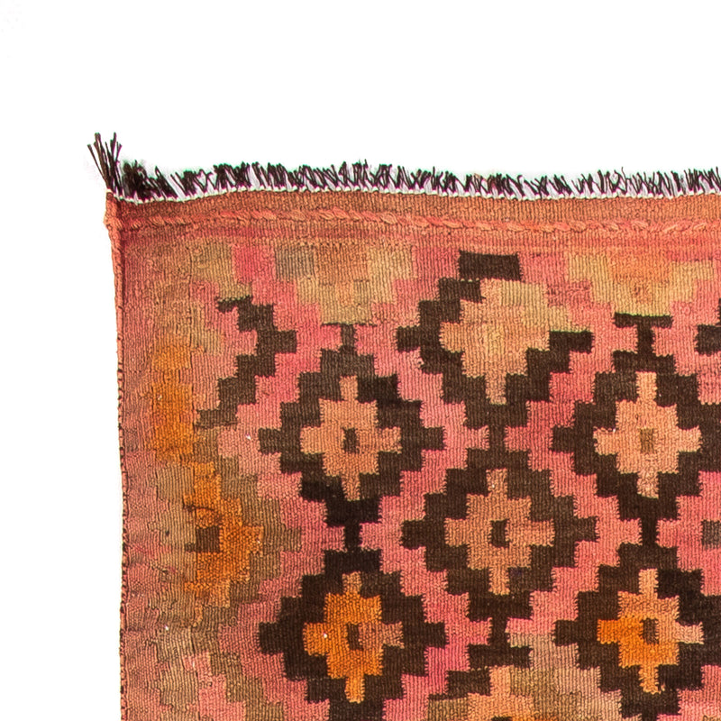 Loper Kelim tapijt - Oud - 350 x 120 cm - veelkleurig