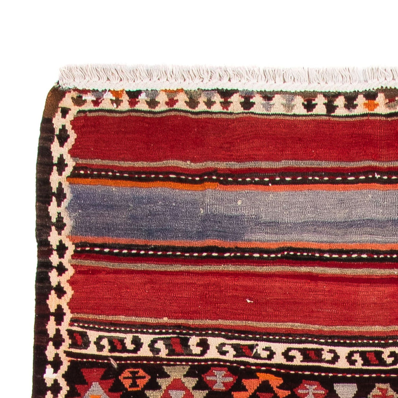 Loper Kelim tapijt - Oud - 310 x 140 cm - veelkleurig