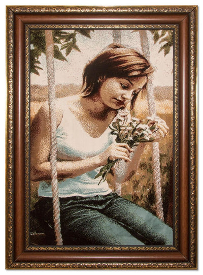 Afbeelding tapijt 60x85cm - Oosters Tapijt