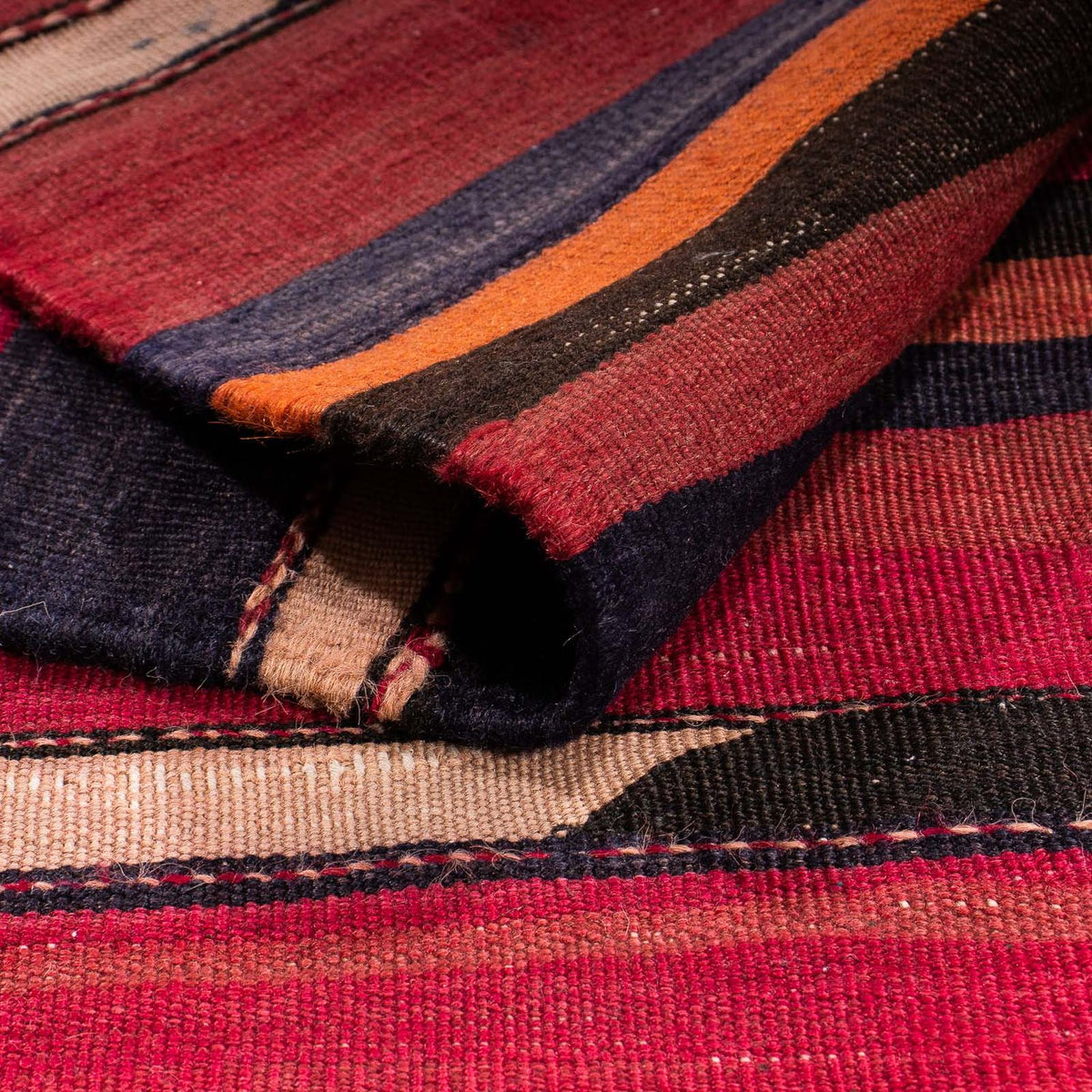 Kelim tapijt - Oud - 215 x 140 cm - veelkleurig