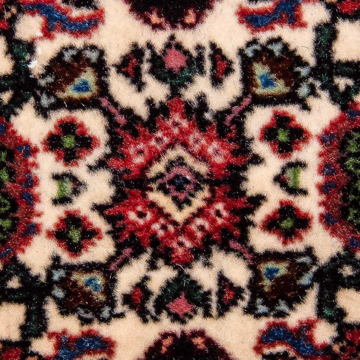 Perzisch tapijt - Bijar - 88 x 67 cm - blauw