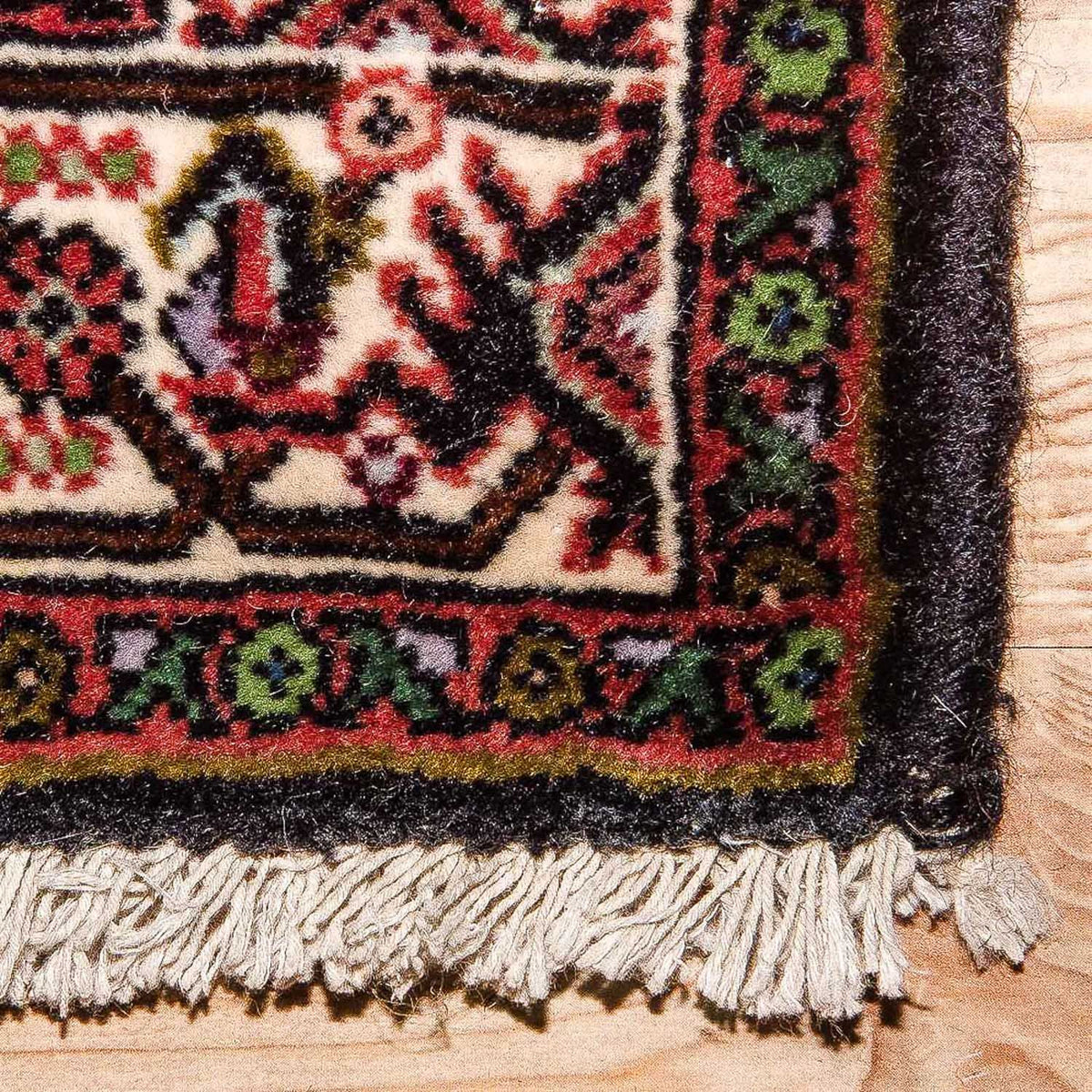 Perzisch tapijt - Bijar - 88 x 67 cm - blauw