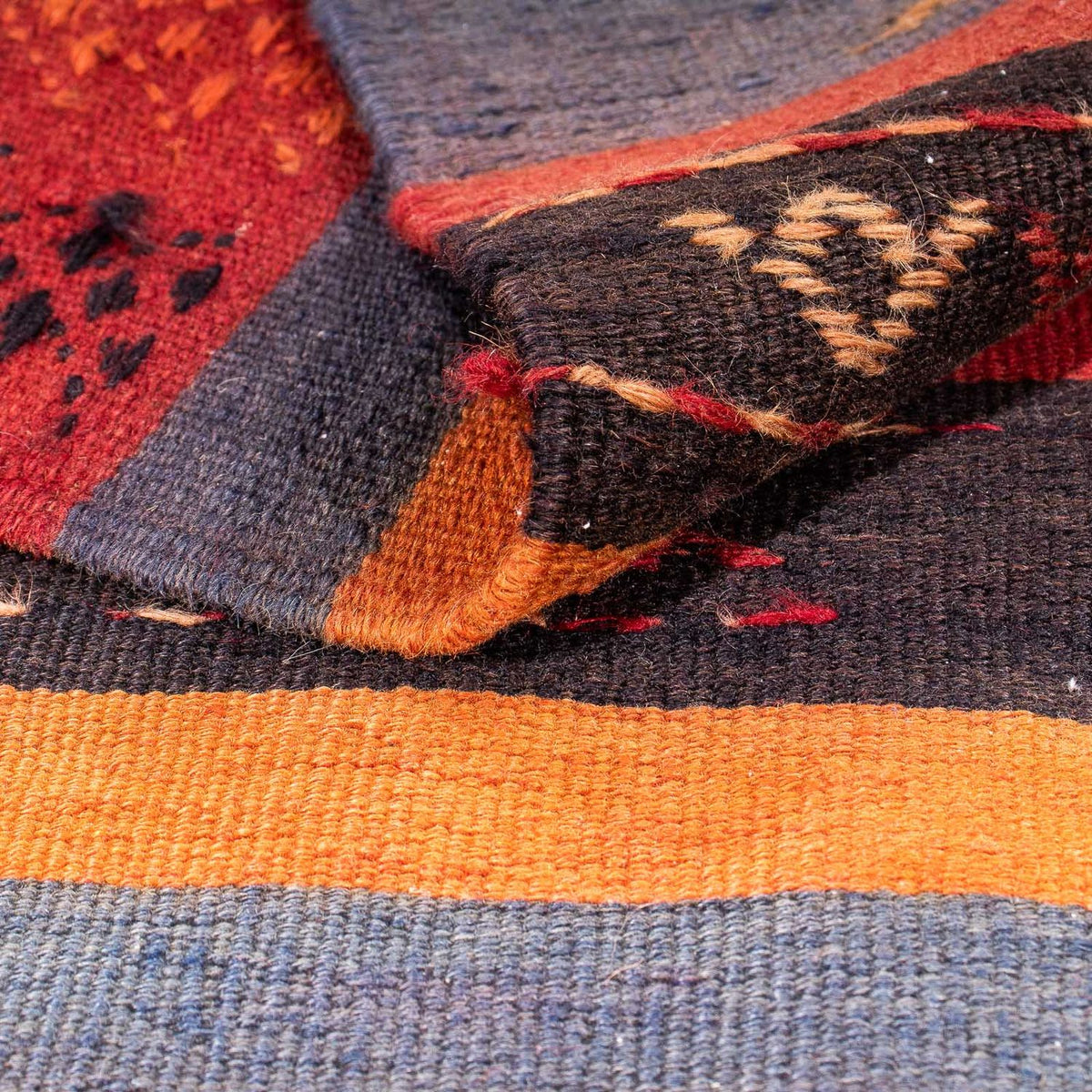 Kelim tapijt - Oud - 205 x 160 cm - veelkleurig