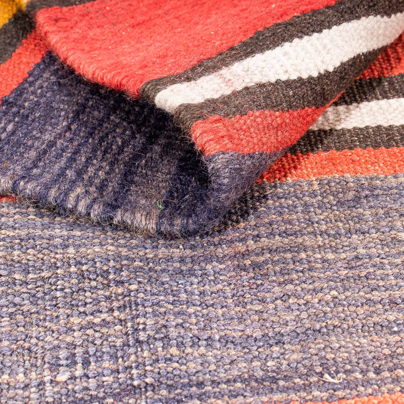 Kelim tapijt - Oud - 195 x 150 cm - veelkleurig