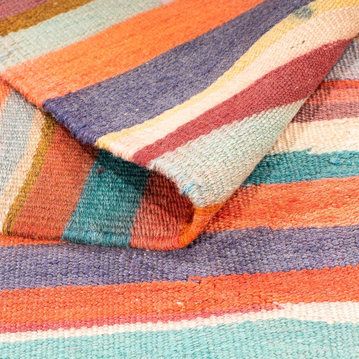 Kelim tapijt - Oud - 180 x 135 cm - veelkleurig