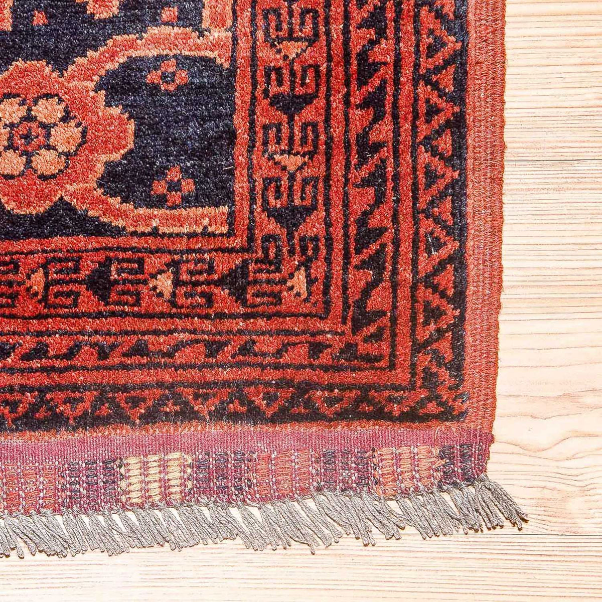 Afghaans tapijt - Kunduz - 275 x 216 cm - rood