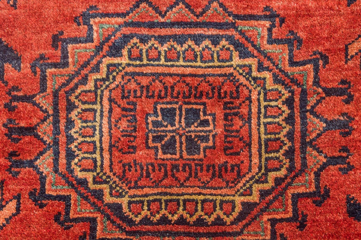 Afghaans tapijt - Kunduz - 275 x 216 cm - rood