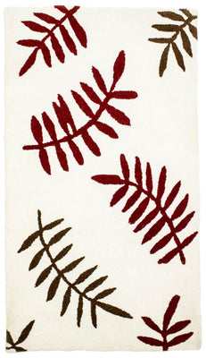 Wollen tapijt - 148 x 90 cm - beige