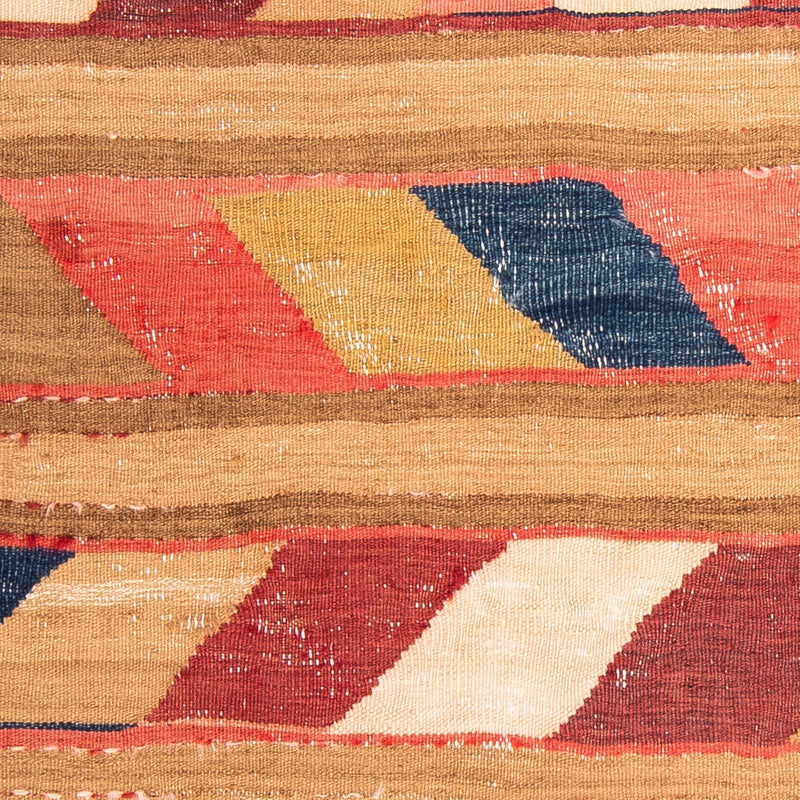 Kelim tapijt - Oud - 130 x 110 cm - veelkleurig