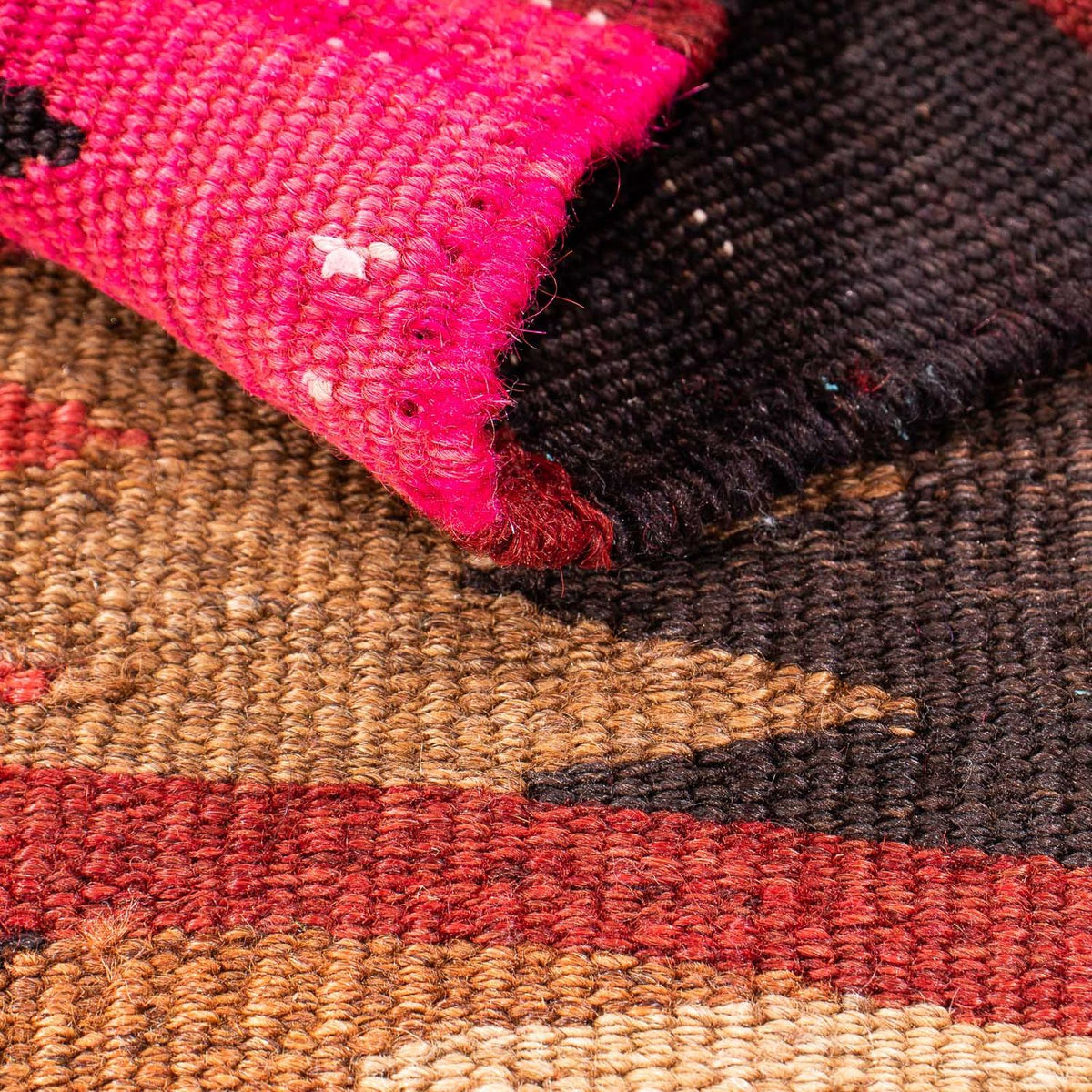 Kelim tapijt - Oud - 114 x 90 cm - veelkleurig