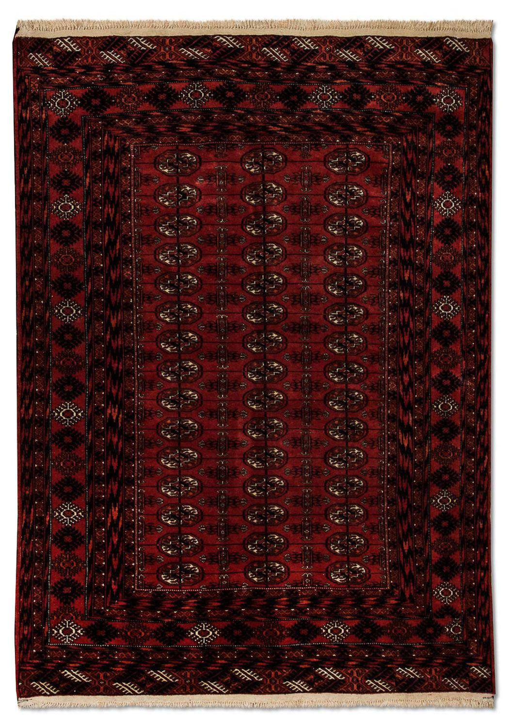 Afghaans tapijt - Bukhara - 164 x 120 cm - rood