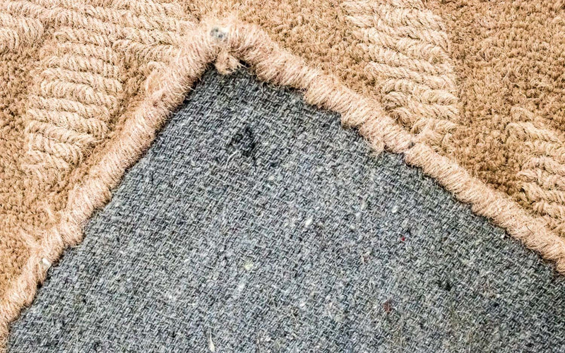 Wollen tapijt - 148 x 89 cm - bruin