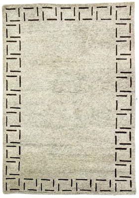 Nepal tapijt - 183 x 124 cm - beige