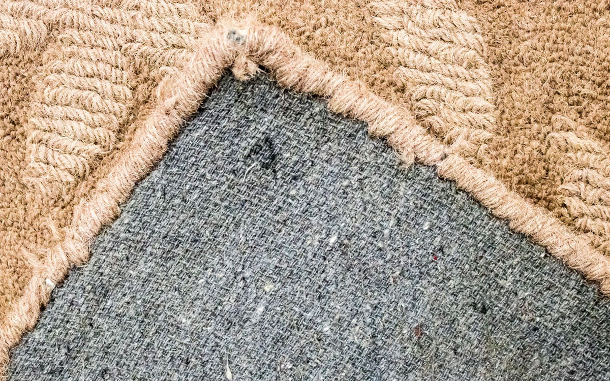 Wollen tapijt - 148 x 89 cm - bruin