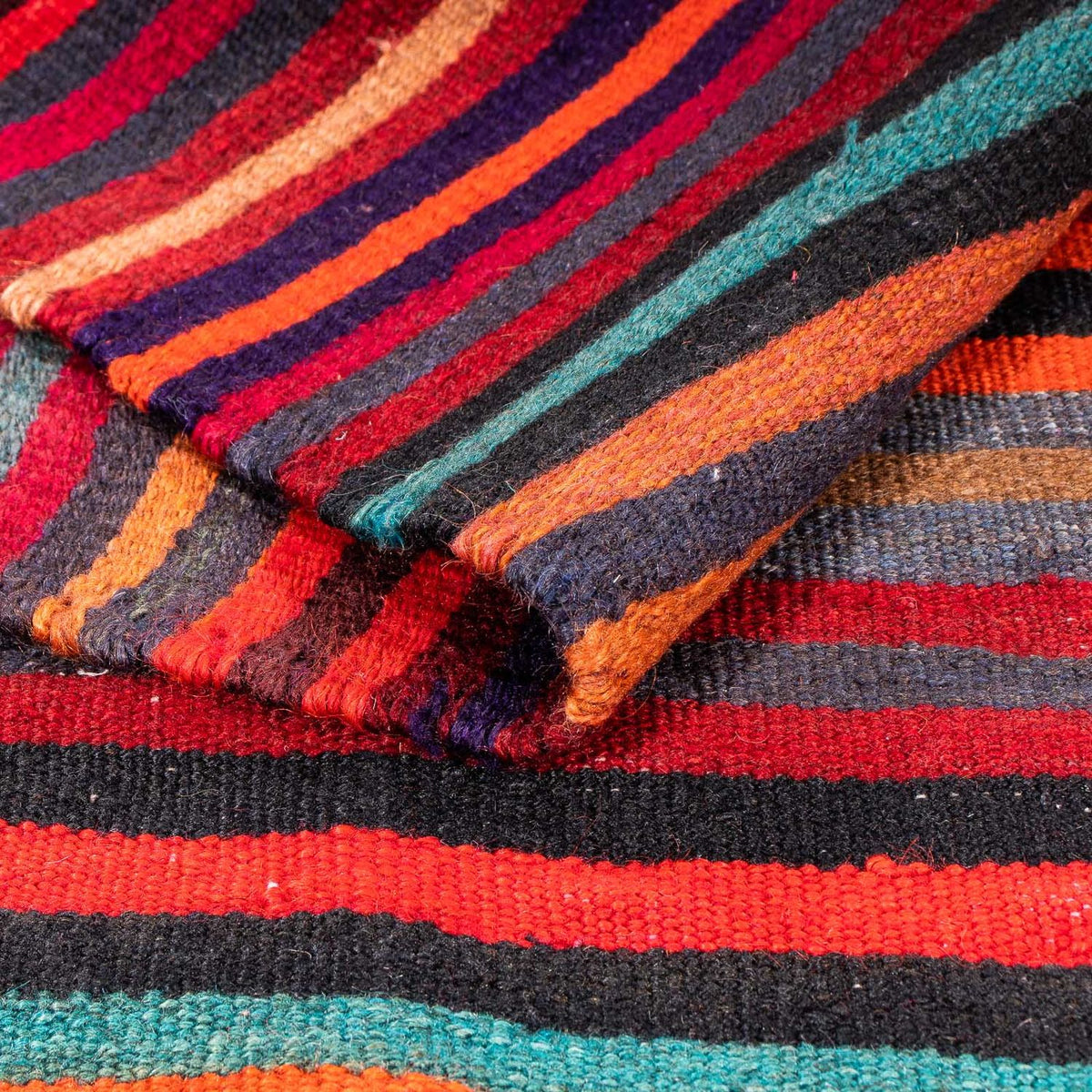 Kelim tapijt - Oud - 195 x 100 cm - veelkleurig