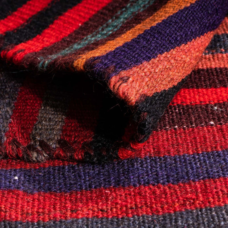 Kelim tapijt - Oud - 105 x 90 cm - veelkleurig