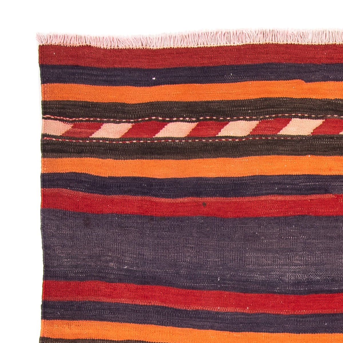 Kelim tapijt - Oud - 160 x 150 cm - veelkleurig