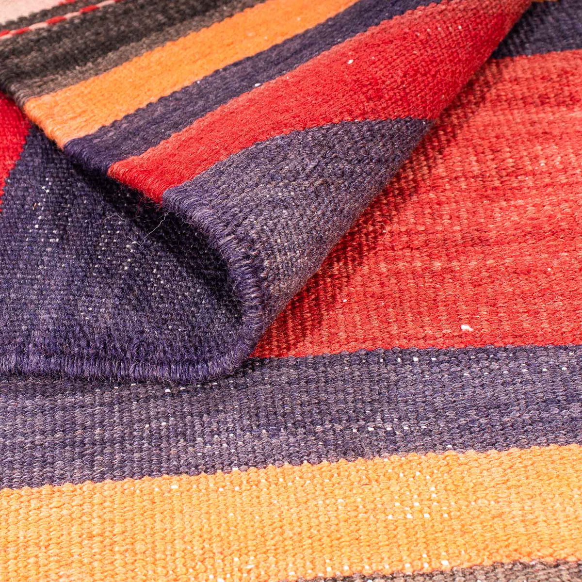 Kelim tapijt - Oud - 160 x 150 cm - veelkleurig