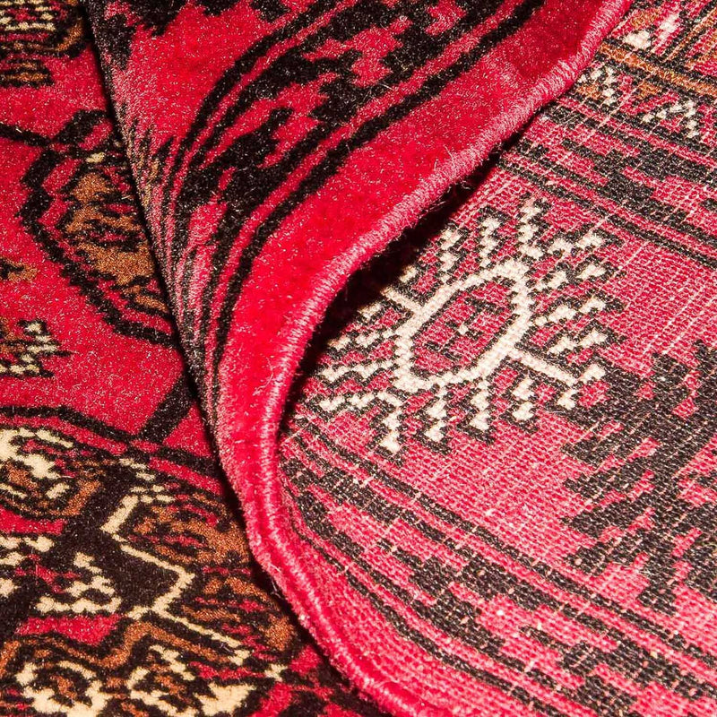Loper Afghaans tapijt - Bukhara - 288 x 85 cm - rood