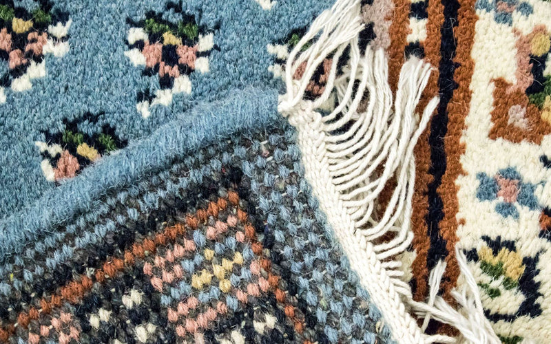 Oosters Tapijt - 160 x 90 cm - lichtblauw