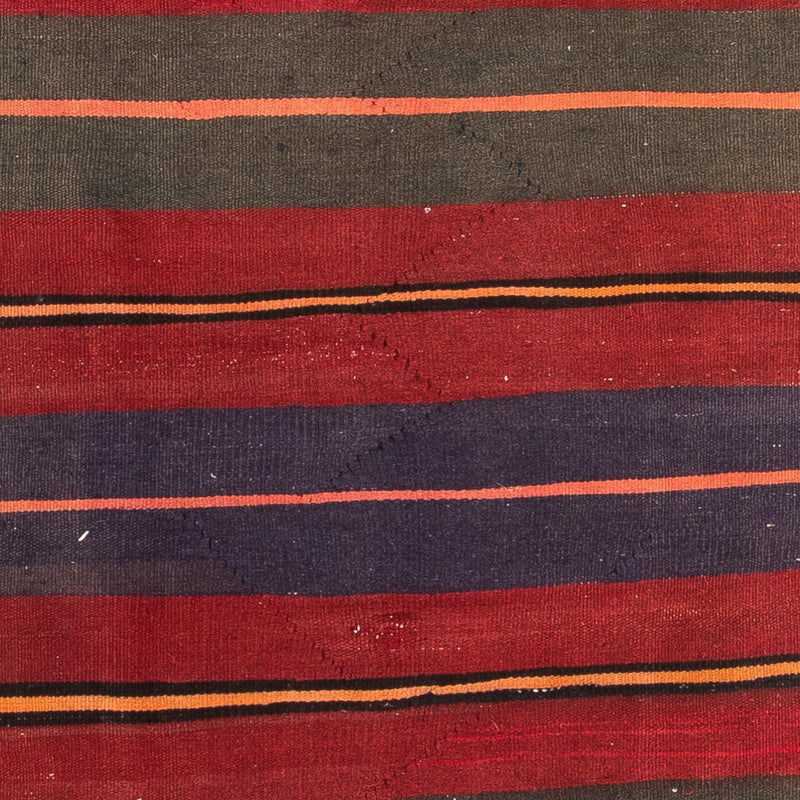 Loper Kelim tapijt - Oud - 325 x 135 cm - veelkleurig