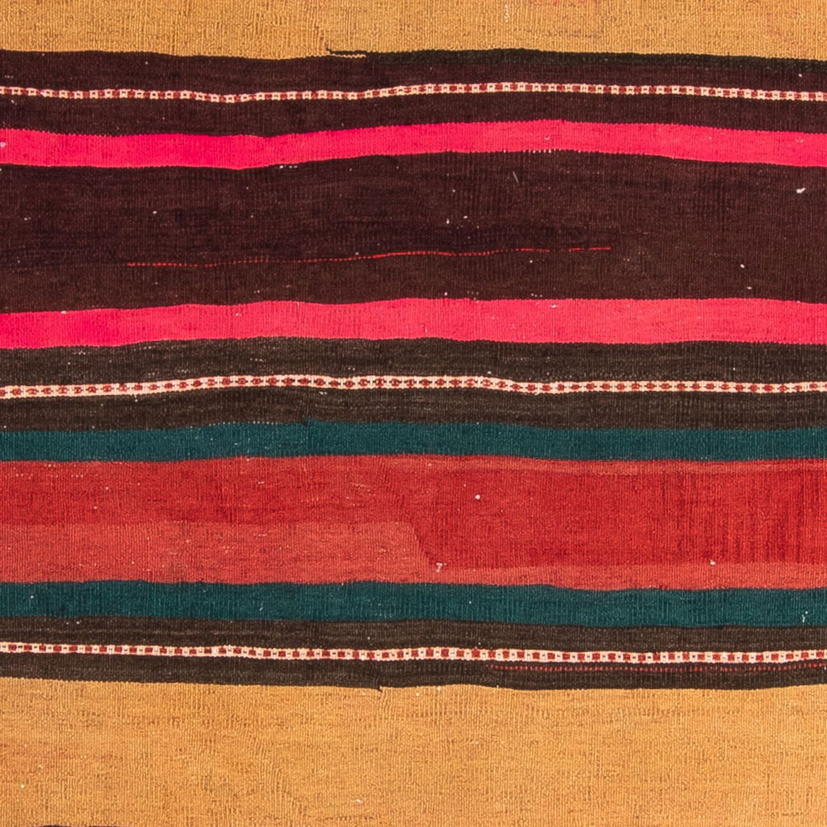 Kelim tapijt - Oud vierkant  - 175 x 170 cm - veelkleurig